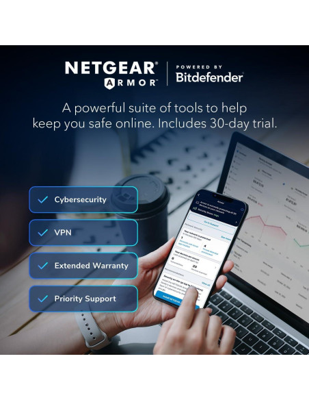 Router NETGEAR Nighthawk RAXE300 WiFi 6E 7.8Gbps 232m Router NETGEAR Nighthawk RAXE300 WiFi 6E 7.8Gbps 232m