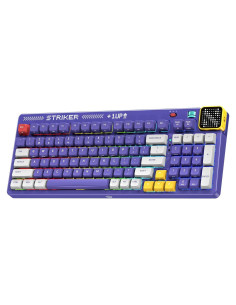 Teclado Mecánico Retroiluminado NYXI Striker 97 Teclas RGB