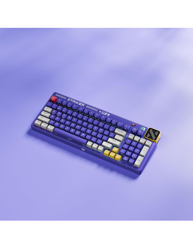 Teclado Mecánico Retroiluminado NYXI Striker 97 Teclas RGB