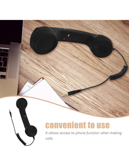 Auriculares Retro DIYEAH con Control de Volumen y Cable Auriculares Retro DIYEAH con Control de Volumen y Cable