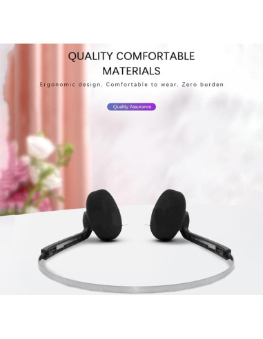 Auriculares Retro YuanHolumid Over-Ear Estéreo 30g