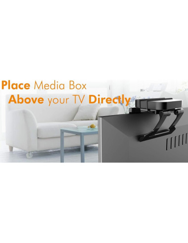 Mount Plus Soporte TV Ajustable para Dispositivos de Streaming