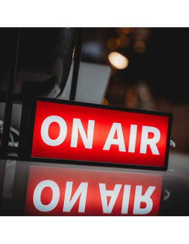 Señal On Air LED NPW 72740 para Estudio y Streaming