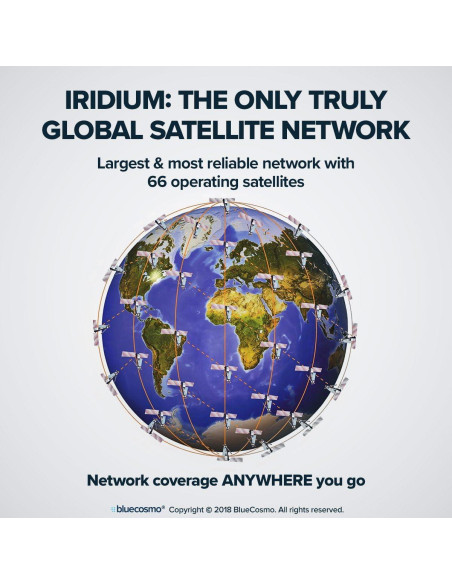 Teléfono Satelital Iridium Extreme BlueCosmo 100 Minutos Global Teléfono Satelital Iridium Extreme BlueCosmo 100 Minutos Global