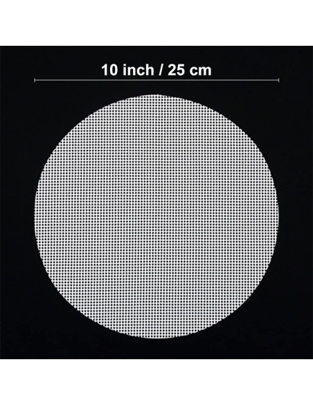 10 Hojas Redondas de Silicona Arcemain para Deshidratador 10 Hojas Redondas de Silicona Arcemain para Deshidratador