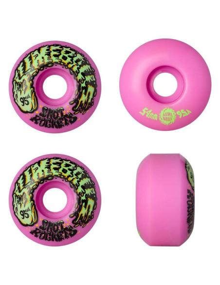 Ruedas de Skate SANTA CRUZ Snot Rockets 54mm 95A Rosa Ruedas de Skate SANTA CRUZ Snot Rockets 54mm 95A Rosa