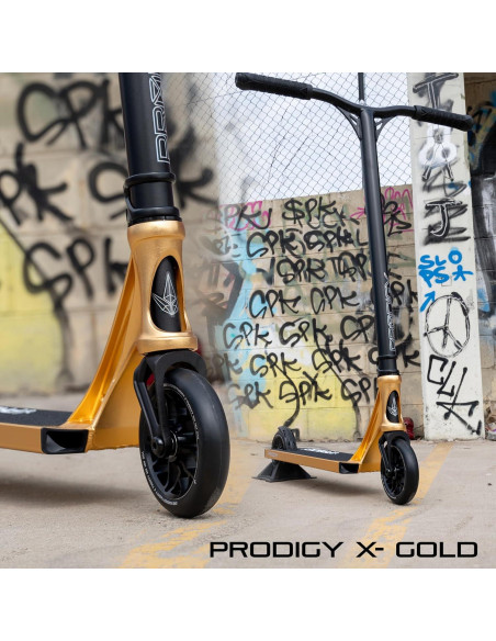 Scooter Envy Prodigy X - Acrobático 120mm Oro Scooter Envy Prodigy X - Acrobático 120mm Oro