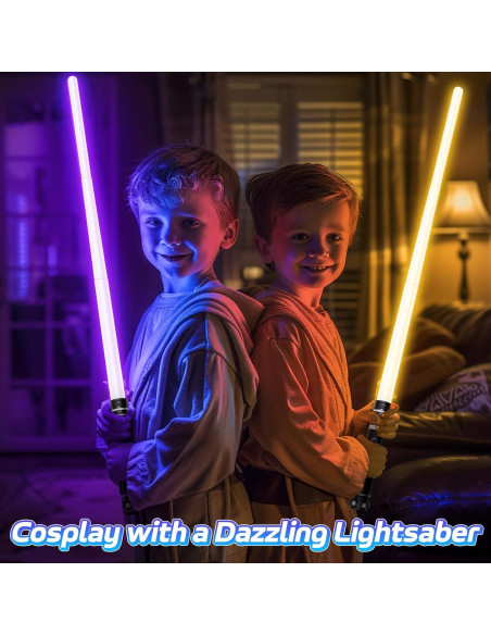 Sable de Luz Retráctil Symee 7 Colores para Niños Sable de Luz Retráctil Symee 7 Colores para Niños
