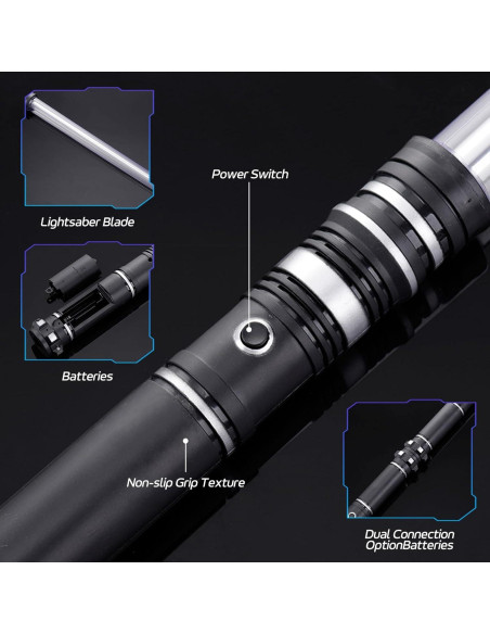 Sable de Luz Retráctil Symee 7 Colores para Niños Sable de Luz Retráctil Symee 7 Colores para Niños