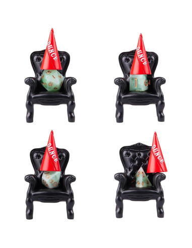 Cárcel de Dados Cttasty con Silla y Sombrero de DND