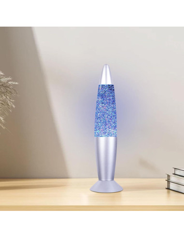 Lámpara LED Vanful Cohete 34 cm Multicolor para Niños