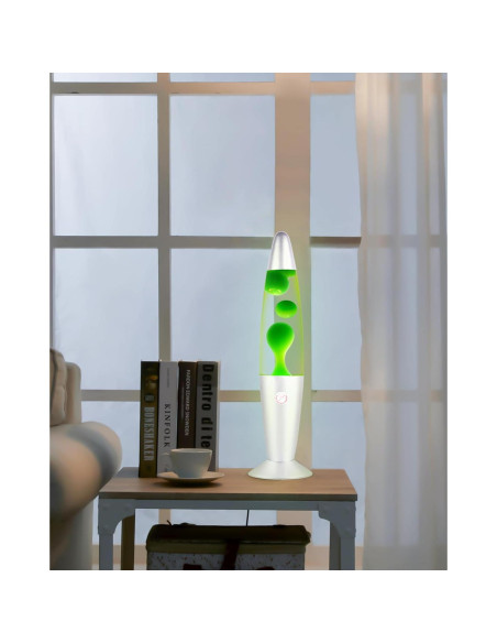 Lámpara de Movimiento Líquido QQP Verde 33 cm Decorativa Lámpara de Movimiento Líquido QQP Verde 33 cm Decorativa