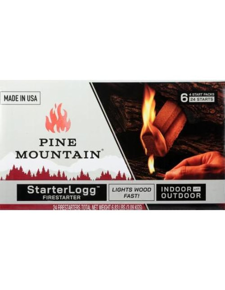 Bloques de Inicio Pine Mountain 24 Inicios para Fuego Bloques de Inicio Pine Mountain 24 Inicios para Fuego