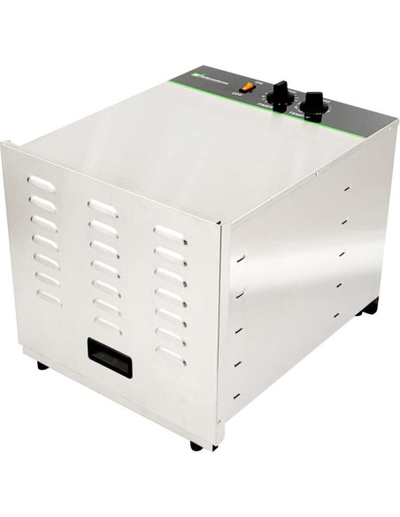 Deshidratador de Alimentos Restaurantware 10 Estantes Acero Inoxidable Deshidratador de Alimentos Restaurantware 10 Estantes Acero Inoxidable