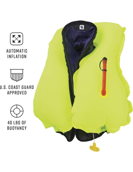 Chaleco Salvavidas Inflable BLUESTORM Atmos 40 Unisex Chaleco Salvavidas Inflable BLUESTORM Atmos 40 Unisex