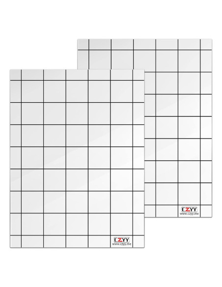 Tapete de Juego Acrílico CZYY 2 Piezas 20x20 cm para RPG Tapete de Juego Acrílico CZYY 2 Piezas 20x20 cm para RPG