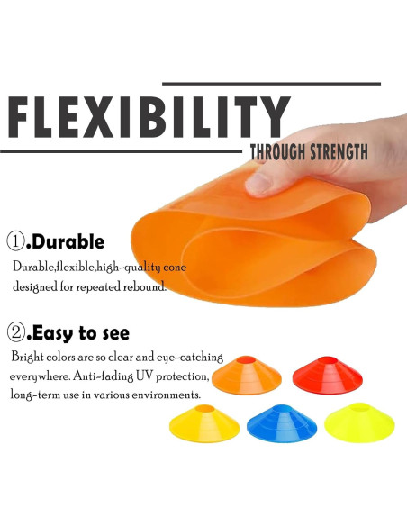 Entrenador de Fútbol IHEPYQ Soccer-1 con 12 Conos Entrenador de Fútbol IHEPYQ Soccer-1 con 12 Conos