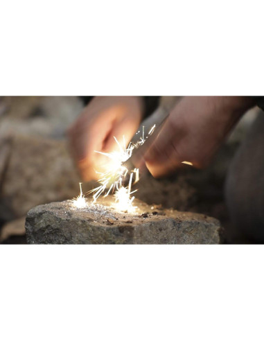 Kit Encendedor Magnesio Impermeable SE FS374 2 en 1 Compacto