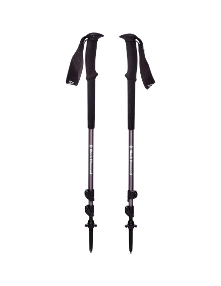 Bastones de Senderismo Black Diamond Trail, Aluminio Plegables Bastones de Senderismo Black Diamond Trail, Aluminio Plegables