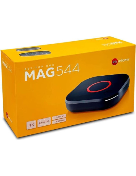 Set Top Box Infomir MAG 544W3 4K HDMI 2.1 Wi-Fi Set Top Box Infomir MAG 544W3 4K HDMI 2.1 Wi-Fi