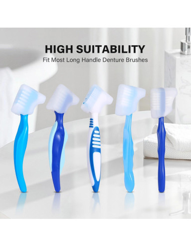 Funda de Cepillo de Dentadura Anbbas 2 Piezas Silicona