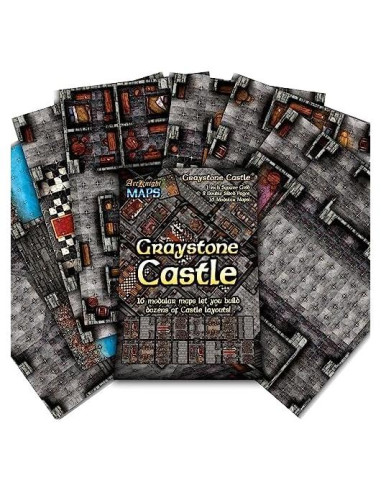 Mapas de Batalla Arcknight Castillo Graystone 16 Modulares