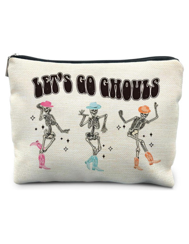 Bolsa de Maquillaje Halloween RYYCDOI 25.4x19.05cm Gótica