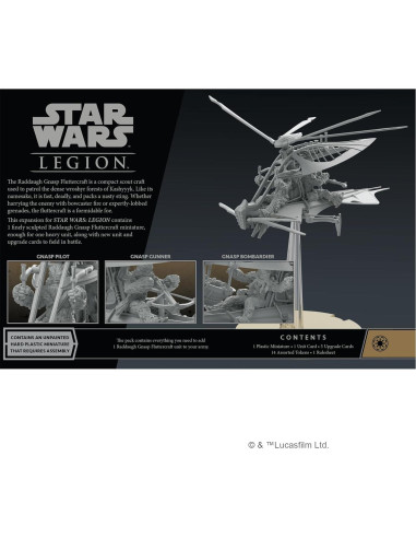 Star Wars: Legion Raddaugh Gnasp Fluttercraft Expansión