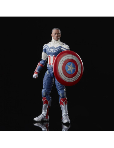Figuras Marvel Legends Captain America 15 cm Steve y Sam