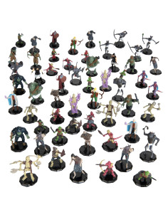 Monster Protectors 56 Figuras Mini Fantasía 28mm D&D RPG