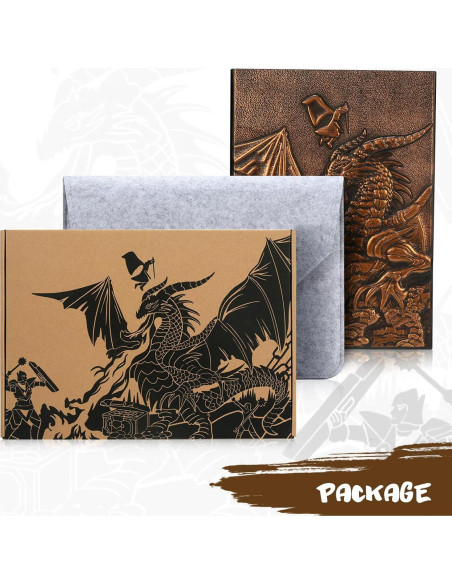 Pantalla DM SC 3D Cuero Sintético Dragón 4 Paneles Cobre Pantalla DM SC 3D Cuero Sintético Dragón 4 Paneles Cobre