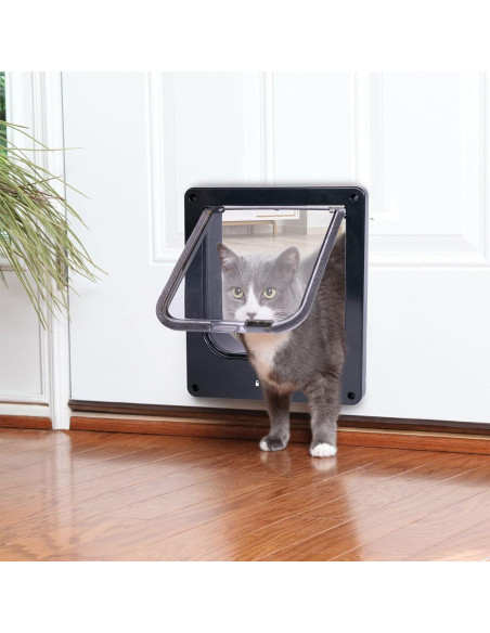 Puerta para Gatos EGETOTA KFP60 Magnética 4 Vías 19.2x21.5cm Puerta para Gatos EGETOTA KFP60 Magnética 4 Vías 19.2x21.5cm