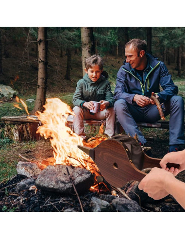 Soplador de Chimenea Kerykwan FB01K Madera 43x19 cm