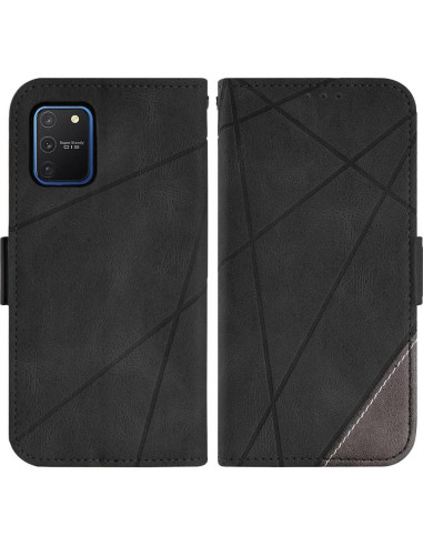 Funda de Cartera Asuwish para Samsung Galaxy S10 Lite Negro