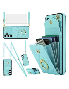 Funda Asuwish para Samsung Galaxy S24 Plus con billetera