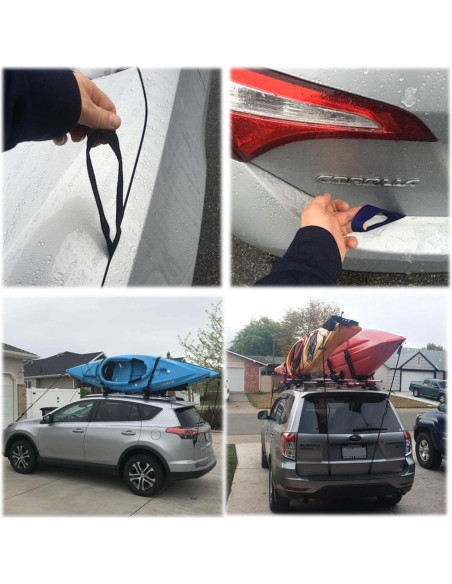 Anclajes Rápidos LE KAPMOZ para Kayak y Canoa 2 Pares Anclajes Rápidos LE KAPMOZ para Kayak y Canoa 2 Pares