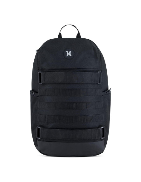 Mochila de Skateboard Hurley Negra 26L con Compartimento Laptop Mochila de Skateboard Hurley Negra 26L con Compartimento Laptop