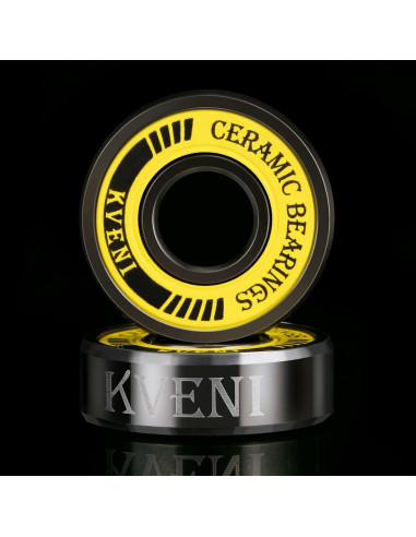 Rodamientos KVENI 608RS Cerámica Titanio ABEC 9 - Paquete 8