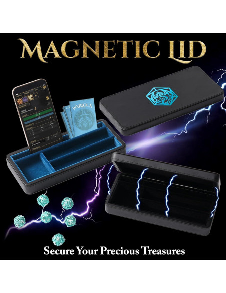 Estuche Premium Soar Forge para Dados D&D - Tapa Magnética Estuche Premium Soar Forge para Dados D&D - Tapa Magnética