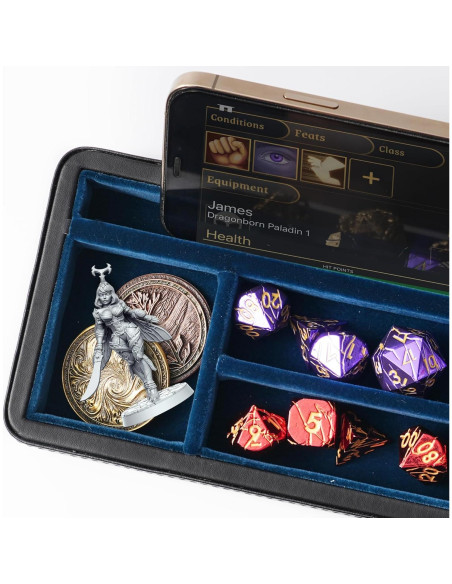Estuche Premium Soar Forge para Dados D&D - Tapa Magnética Estuche Premium Soar Forge para Dados D&D - Tapa Magnética