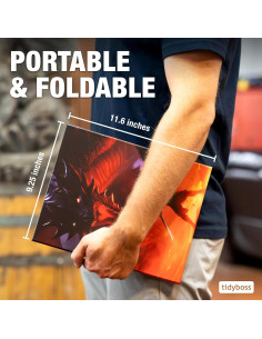 Pantalla DM 4 Paneles Tidyboss para Dungeons and Dragons 2