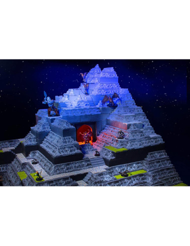 Set de Terreno de Aventura Monstruo 40 Escaleras Pintadas 3D