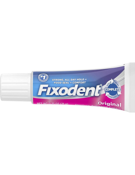 Crema Adhesiva para Dentaduras Fixodent Original 12 Pack Crema Adhesiva para Dentaduras Fixodent Original 12 Pack