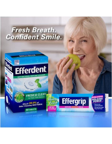 Crema Adhesiva para Dentaduras Effergrip 6 Pack 70 g Crema Adhesiva para Dentaduras Effergrip 6 Pack 70 g