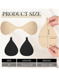 Bolsillos Protectores de Senos Coume 8 Pcs Algodón Transpirable 2