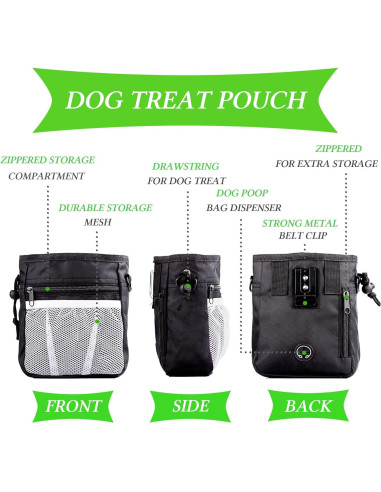 Kit de Entrenamiento para Perros STMK con Clicker y Bolsa