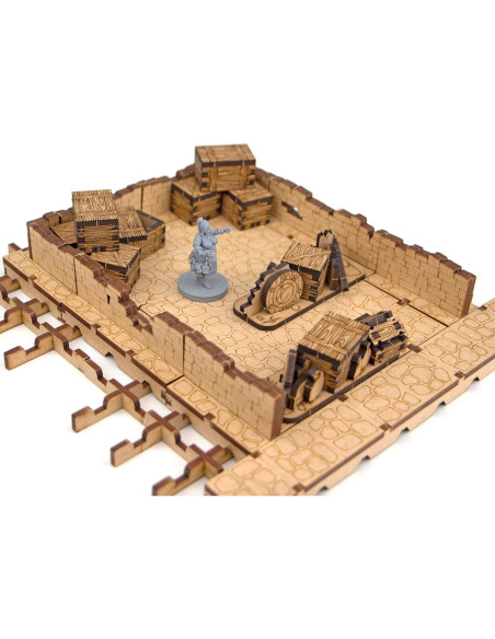 Terreno Modular TowerRex DND 28mm - Cofres y Barricadas Terreno Modular TowerRex DND 28mm - Cofres y Barricadas