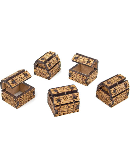 Terreno Modular TowerRex DND 28mm - Cofres y Barricadas Terreno Modular TowerRex DND 28mm - Cofres y Barricadas