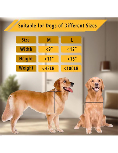 Puerta para Perros Grande Grestorm 42.93x35.31cm Magnética