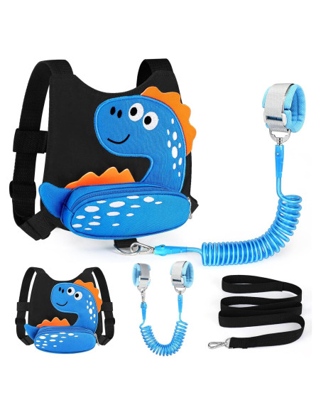 Accmor Arnés Antipérdida para Niños Dinosaurio Azul 3 en 1 Accmor Arnés Antipérdida para Niños Dinosaurio Azul 3 en 1
